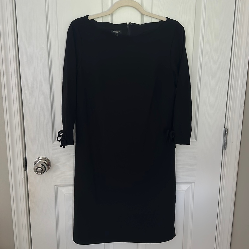 Talbots scallop dress